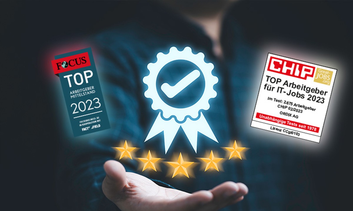 ORDIX auf Platz 1: Ausgezeichnet als Top IT-Arbeitgeber 2023