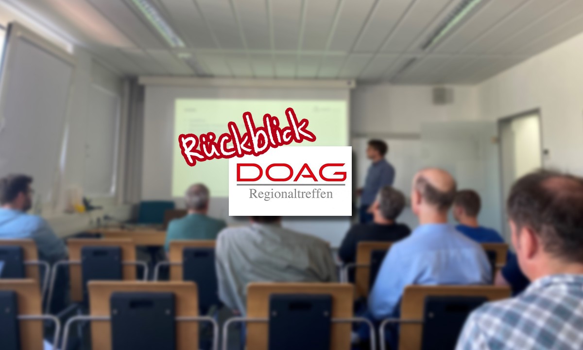 Rückblick auf Die DOAG Regio (20.09.23) zum Thema: Docker Container und Kubernetes für DBAs