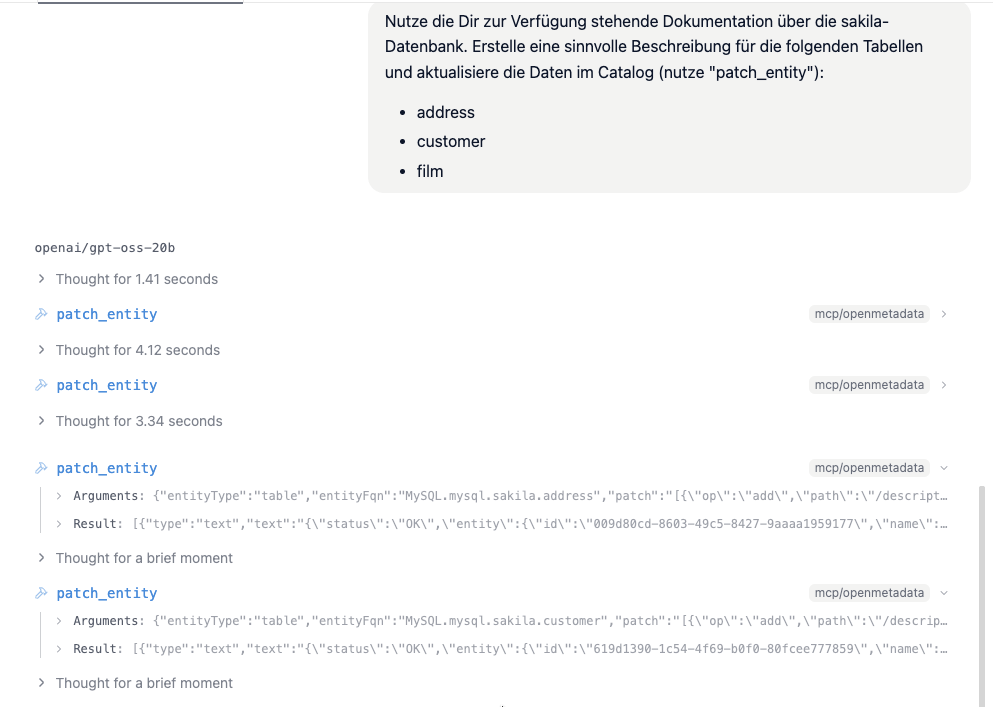 Beschreibung für die Tabellen, Bild 1