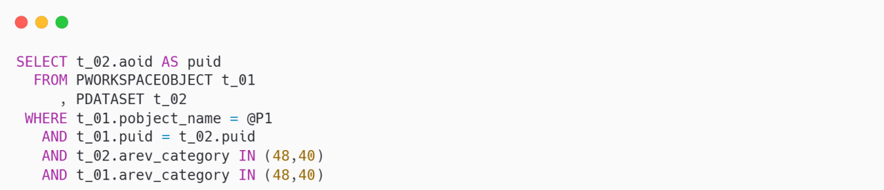 Der Text der Abfrage, hier zur besseren Darstellung leicht angepasst