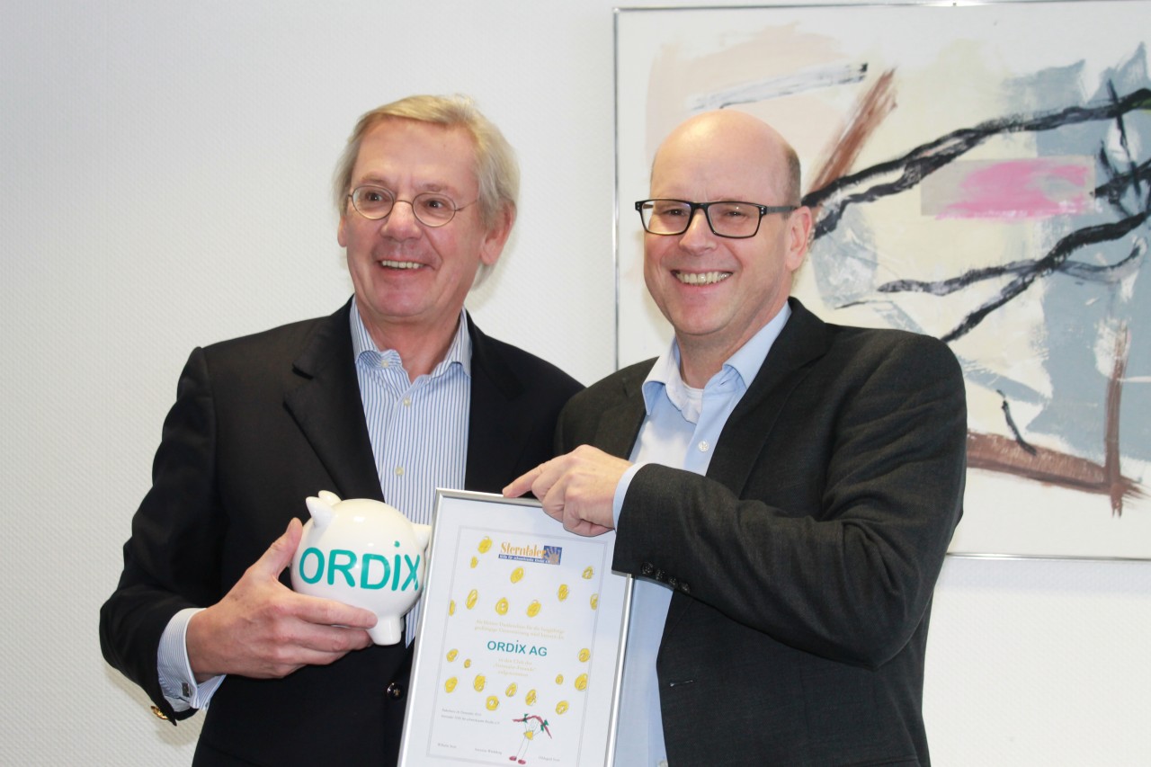 Soziales Engagement – Die ORDIX AG unterstützt gemeinnützige Organisationen zu
Weihnachten