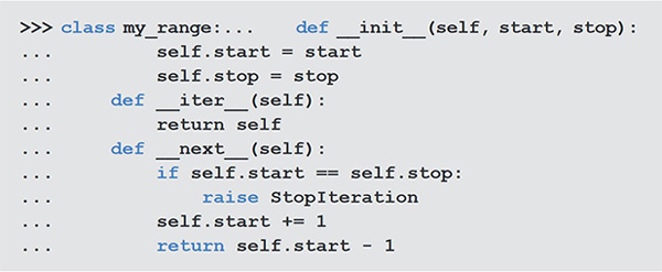 Iterable- und Iterator-Klasse